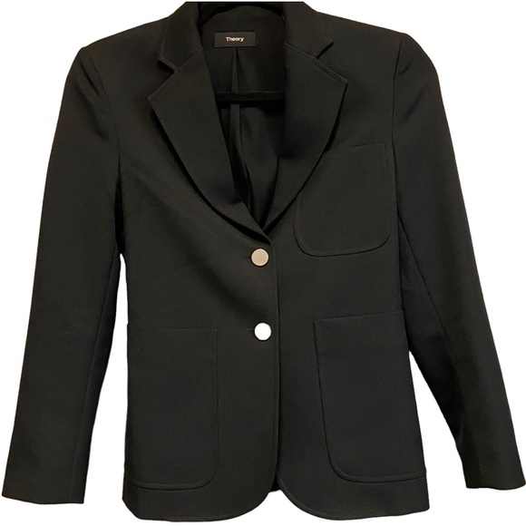 Theory Jackets & Blazers - Theory Size Small Black Brightdale B Prospect Lined Blazer
